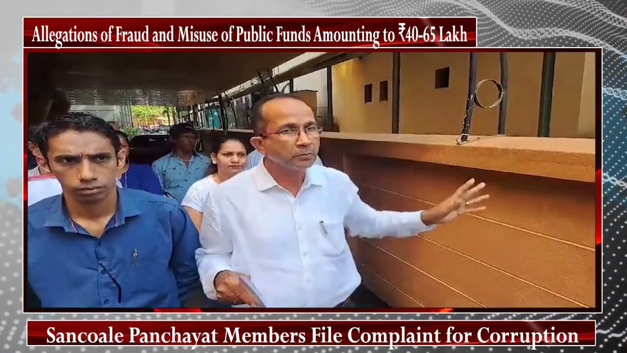 Allegations of Fraud and Misuse of Public Funds Amounting to ₹40-65 Lakh