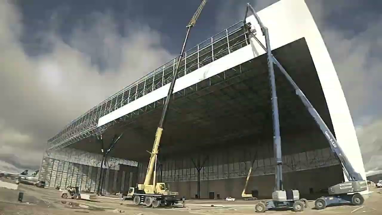 26/03/23 VIDEO OBRA HANGAR 2 A380