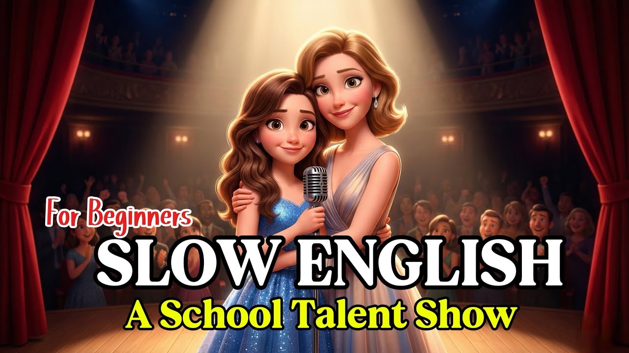 Easy English Listening Practice | A School Talent Show