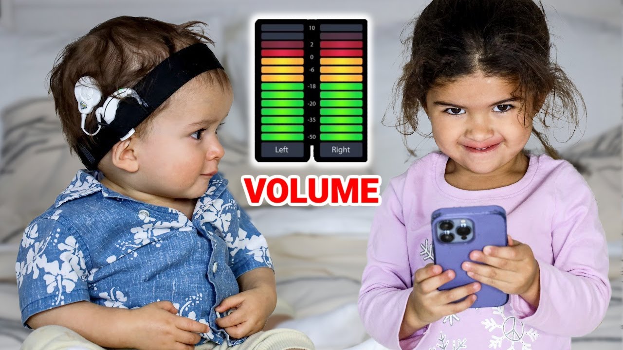 SHE TURNED NEO'S COCHLEAR IMPLANT VOLUME UP!!!