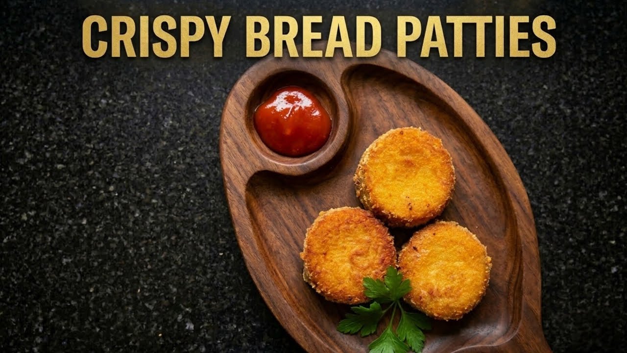 Crispy Chicken Bread Patties | Without Dough & Easy to Make!