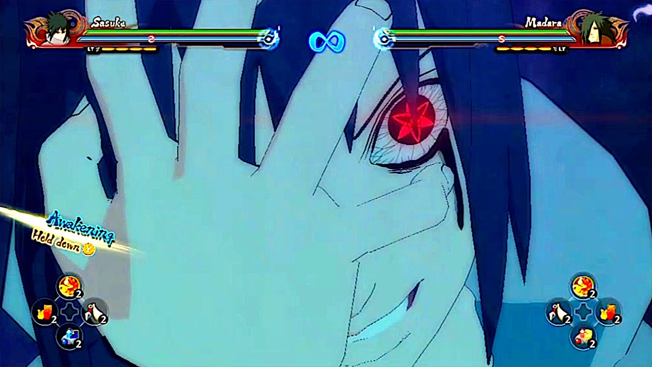 All Sasuke Grabs / Throw Attacks