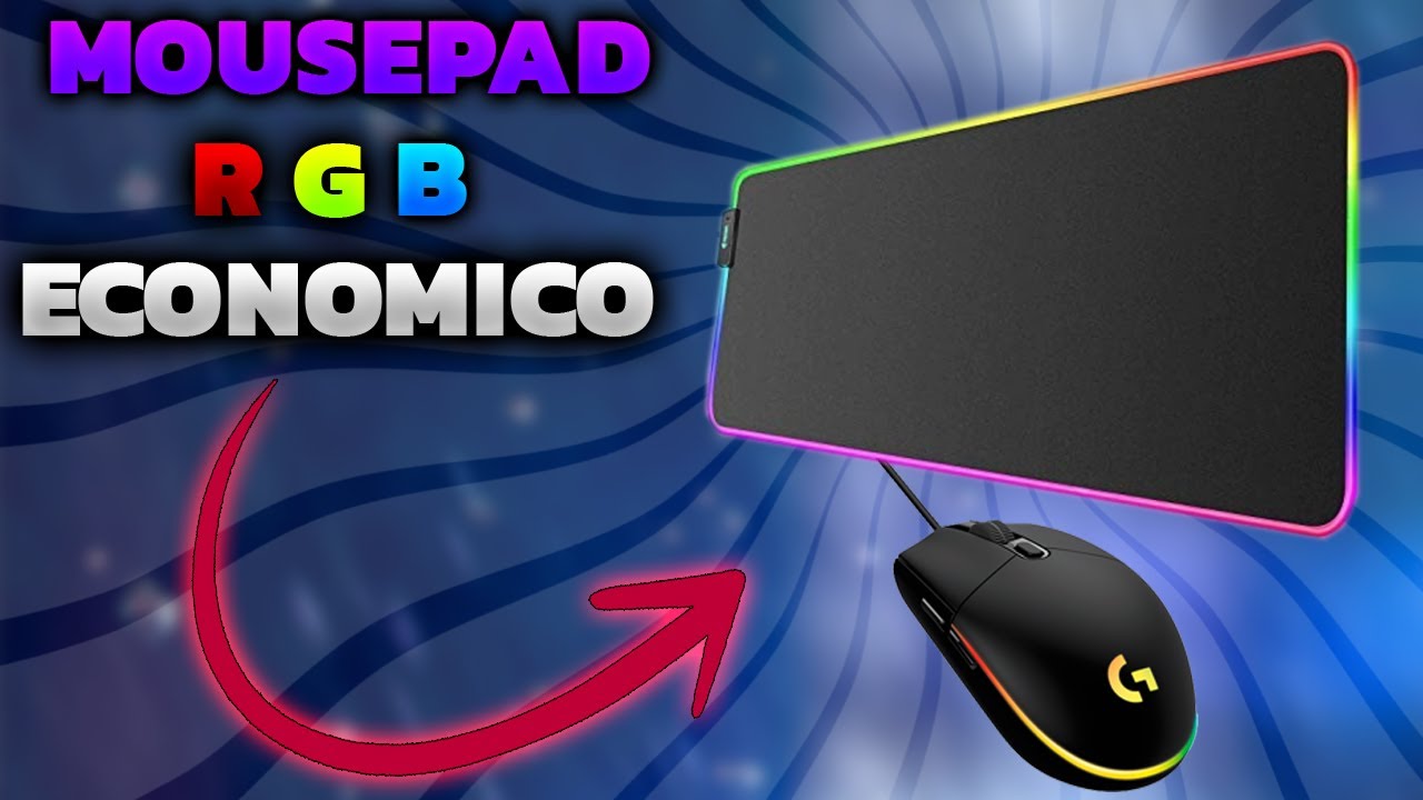 MOUSEPAD RGB económico | CALIDAD - PRECIO