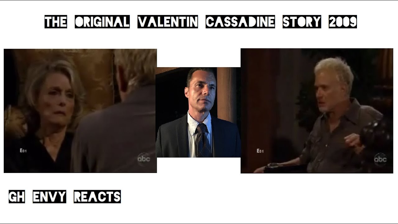GH Envy Reacts! - The Original Valentin Cassadine Story (2009)