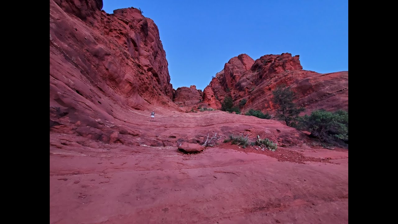 Bell Rock -- Scramble up the West Gully (Sedona, AZ)