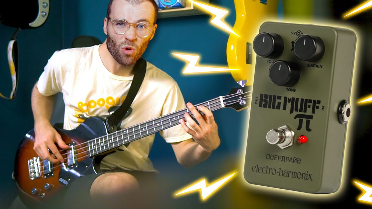 BEST Bass Fuzz?! | EHX Green Russian Big Muff [Demo/Review]