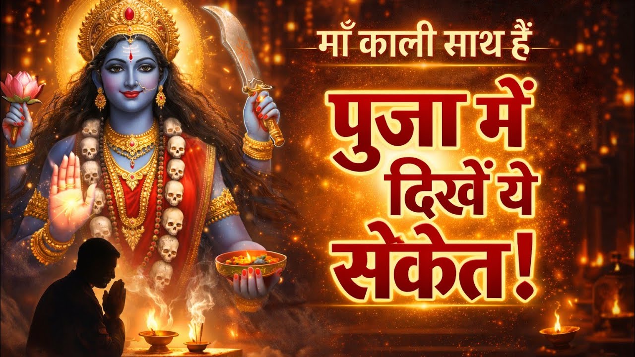  माँ काली साथ हैं अगर पूजा में दिखे ये संकेत