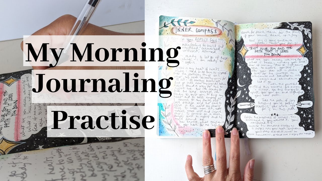 My Morning Journaling Practise - using tarot and oracle cards