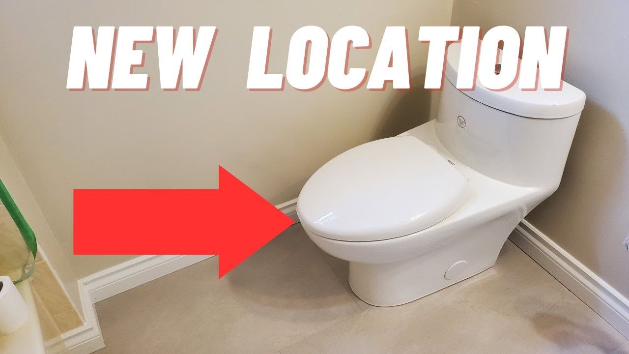 How to move a toilet (DIY guide)