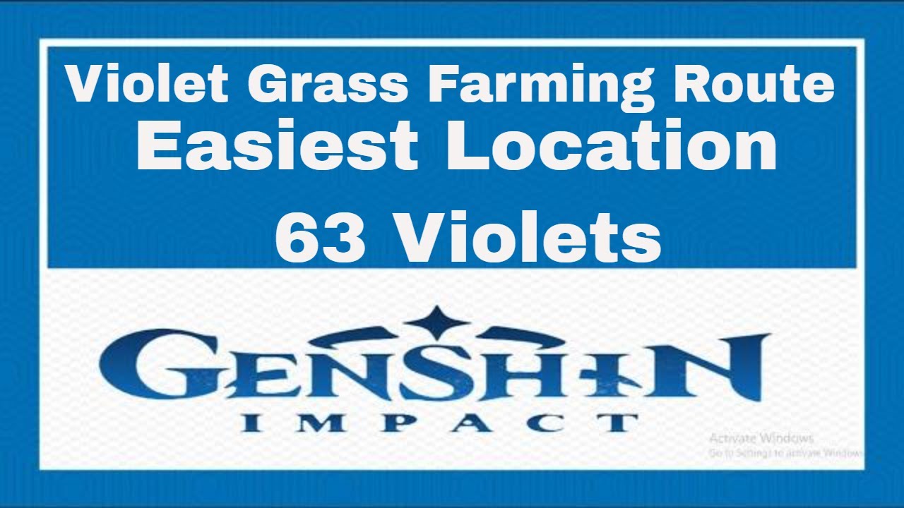 Violetgrass Locations - Efficient Violet Grass Farming Route [63 in Total from 8 Locations]