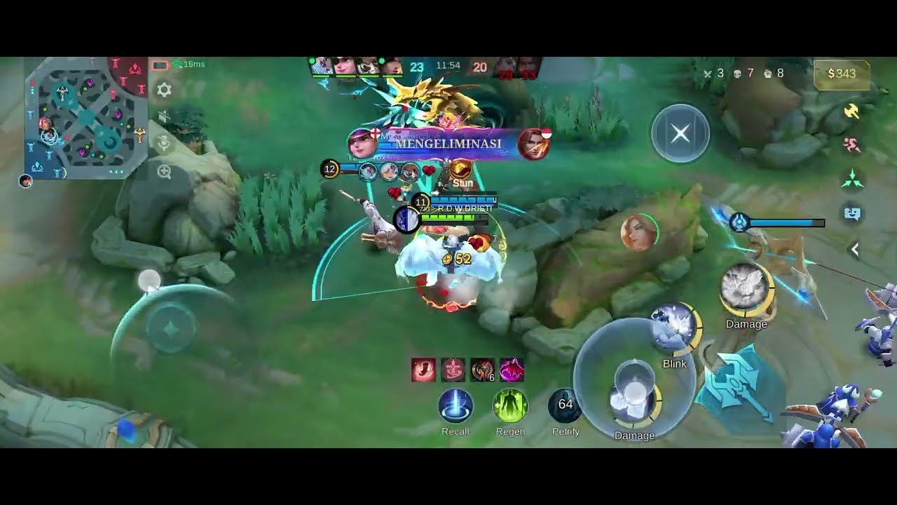 JANGAN PERNAH MAIN ML PADA SIANG HARI!! Ini alasannya (asmr gameplay sora exp lane fight yuzong) 