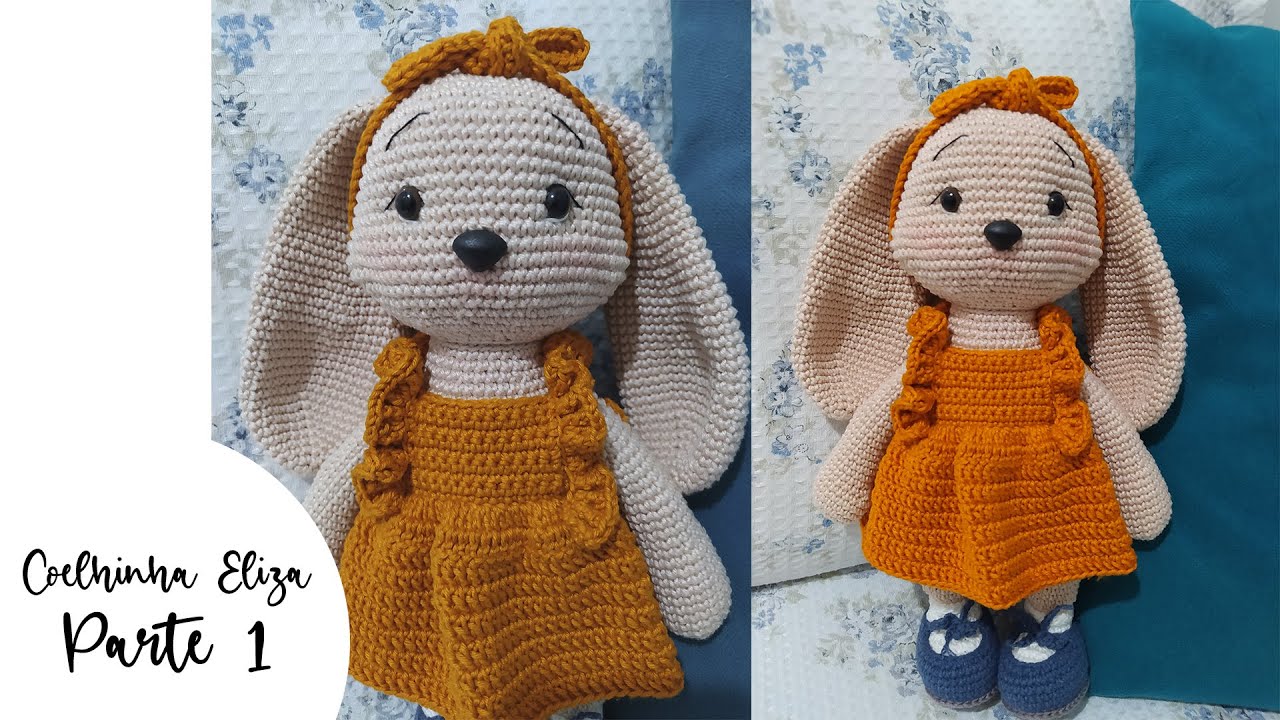 Amigurumi Coelhinha Eliza parte 1