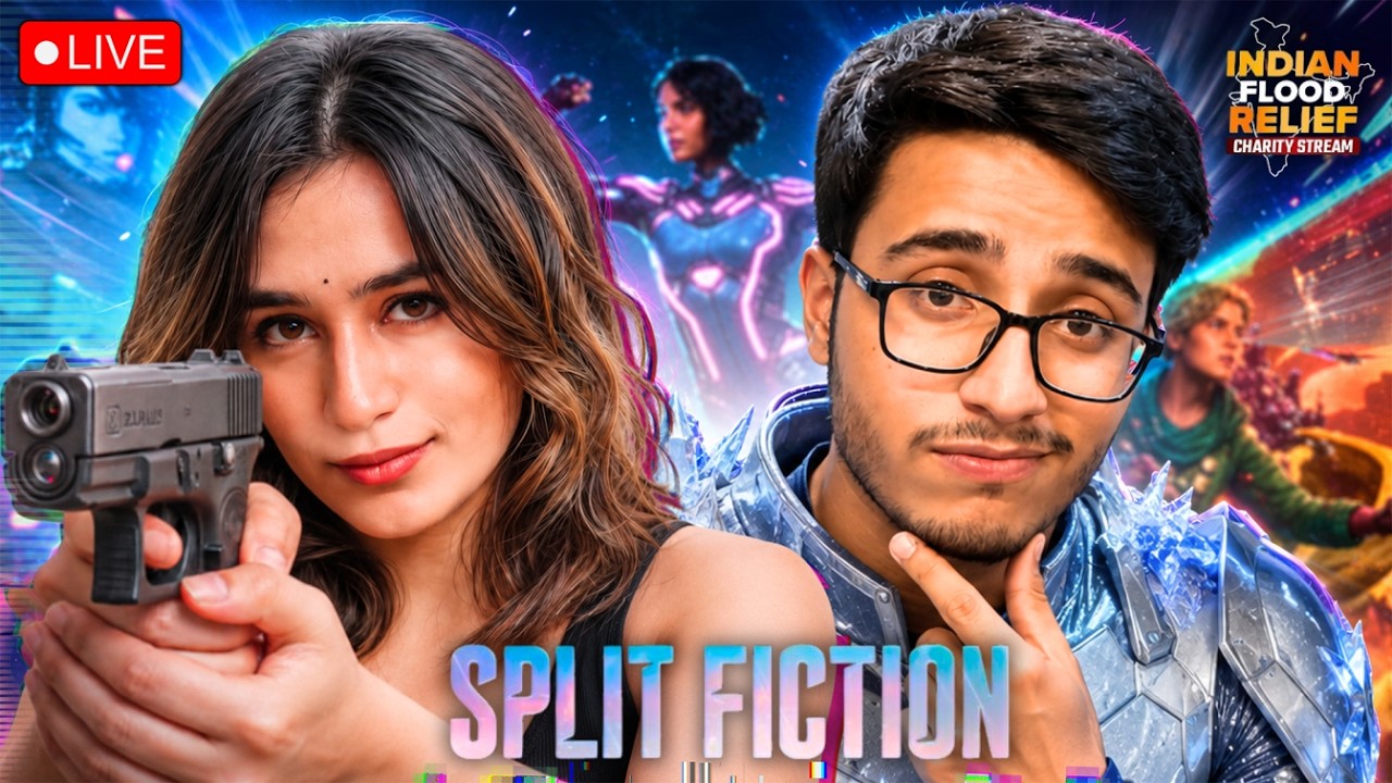 10 HOUR Split Fiction MARATHON 🔴 Charity Stream for Flood Relief Ft. @kavvaie