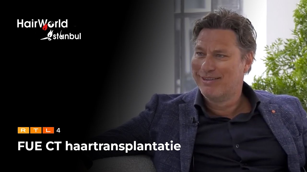 RTL4: Sander de Kramer over zijn FUE CT haartransplantatie