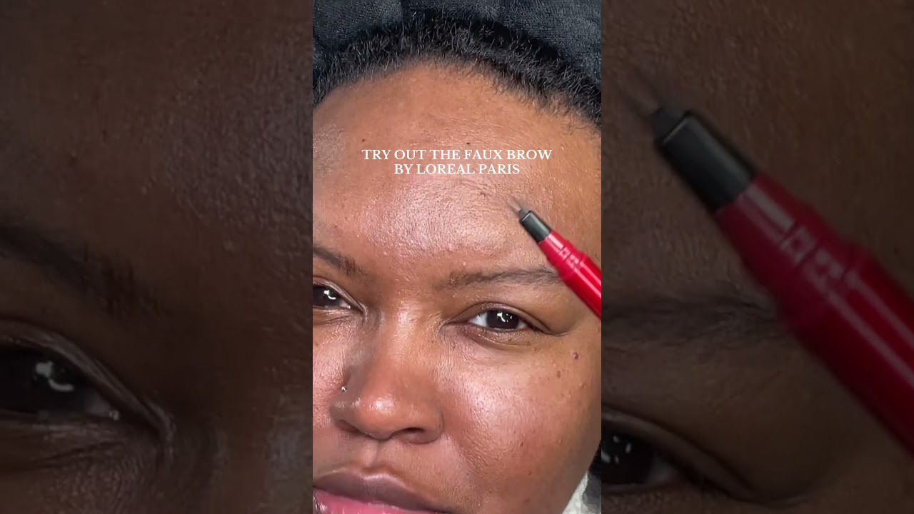 Have no eye brows?! TRY THIS!!! 