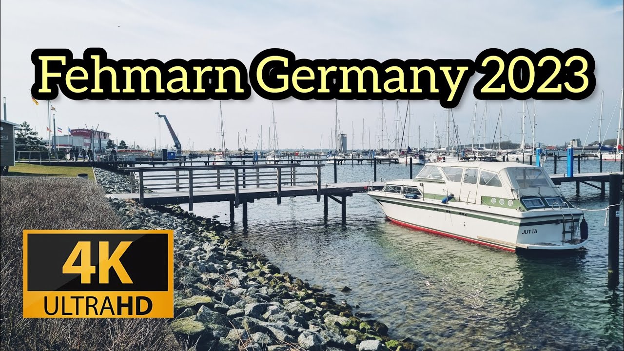 Fehmarn Germany 2023 4K Walking Tour