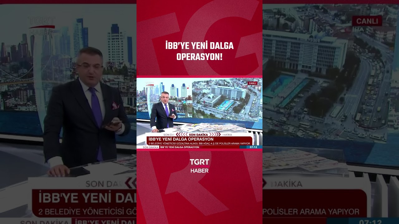 İBB'ye Yeni Dalga Operasyon! #shorts