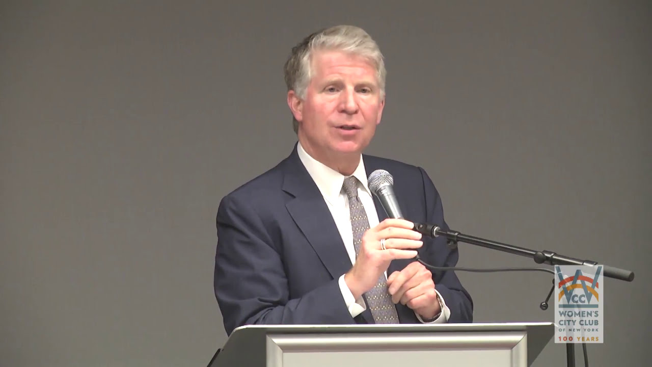 Manhattan District Attorney Cyrus Vance Speaks at the Women's City Club of New York