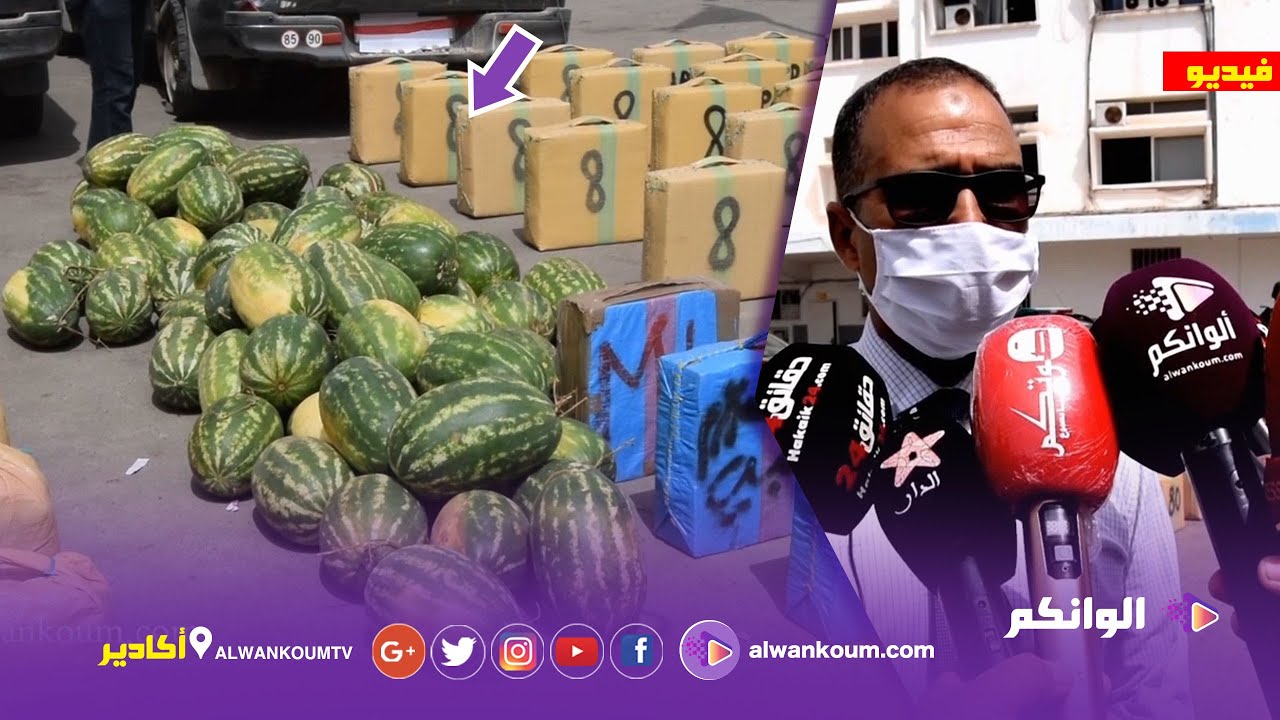 الشرطة القضائية بأكادير تكشف التفاصيل الكاملة لحجز أطنان من مخدر الشيرا داخل سيارتين لنقل الدلاح