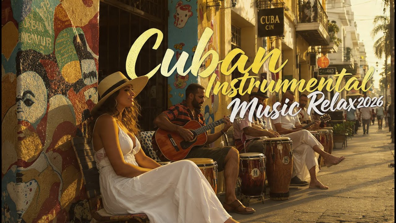 Relaxing Modern Cuban Caf&eacute; Music 🌅 Havana Afternoon Vibes | Latin Chill Instrumental