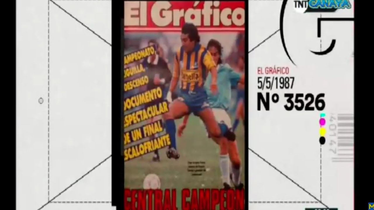 Rosario Central Campeón 86/87 - El gráfico