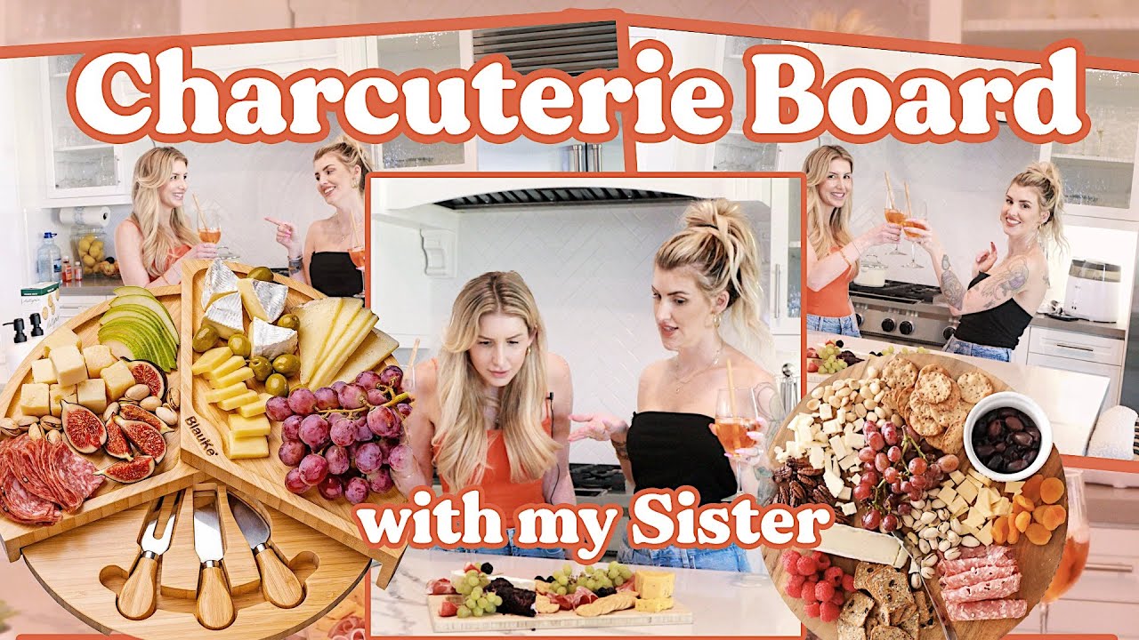 Talking Crime & Making Charcuterie Board with my Sister for Love is Blind Reunion!