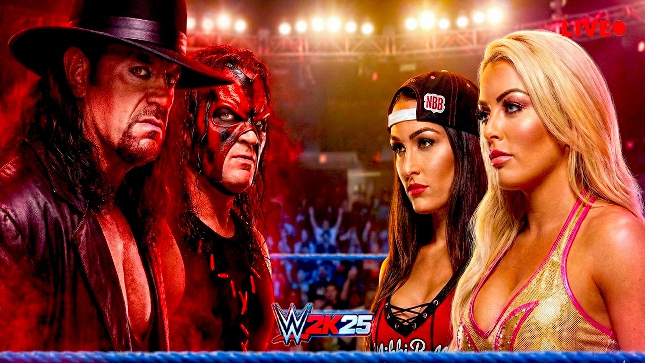WWE Live Match Today Undertaker Vs Mandy Rose🔴 #shorts #shortslive #wwe