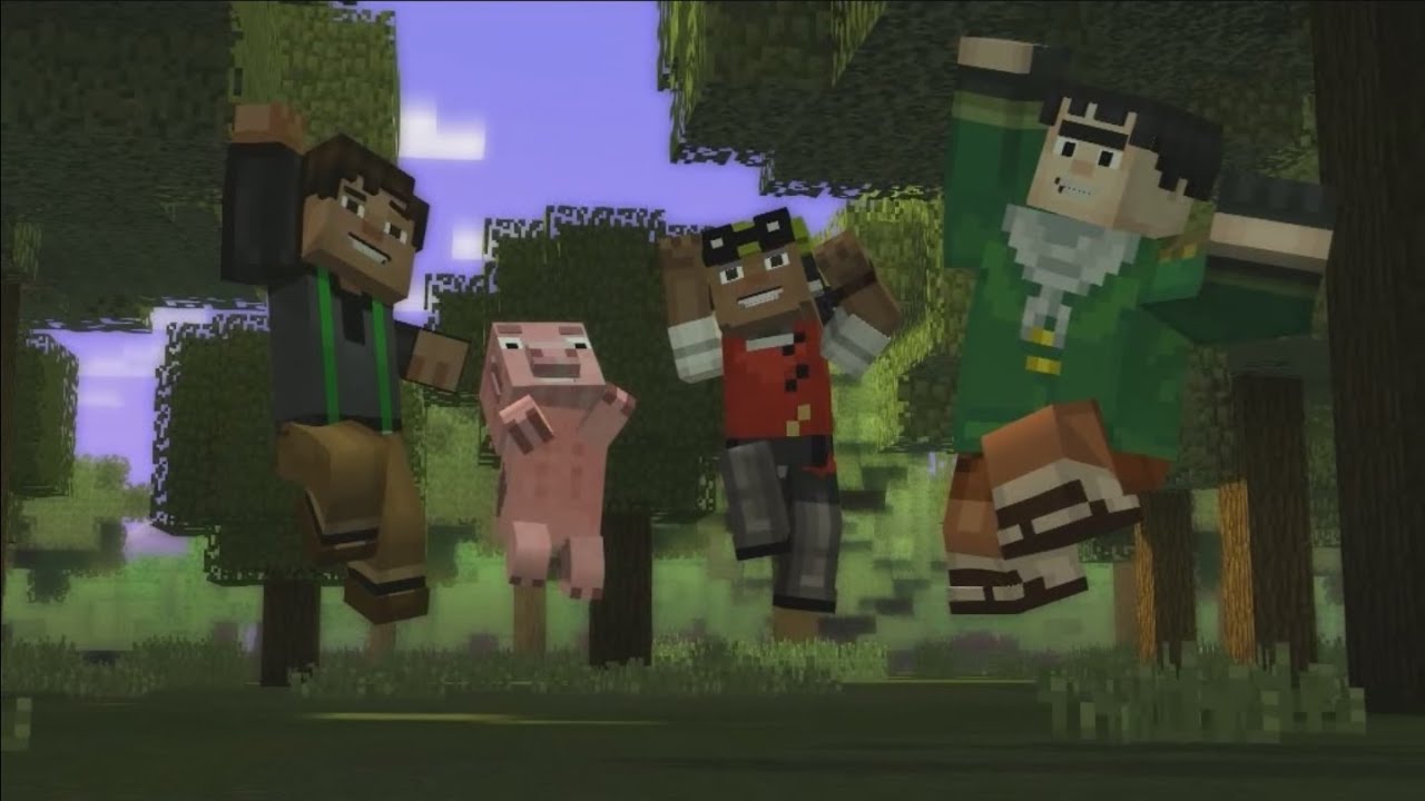 Minecraft Story Mode Walkthrough - ep 1 - inceputul povestii