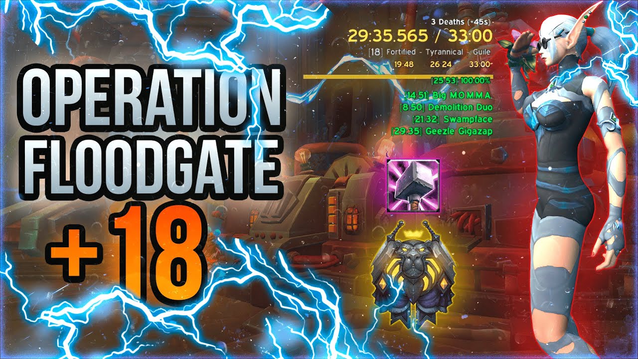 Operation Floodgate +18 | Midnight Pre-Patch | Retribution Paladin
