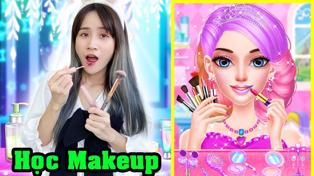 Cười Sặc Mồm Khi Cô Giáo Vê Dạy Trang Điểm - Vê Vê Official