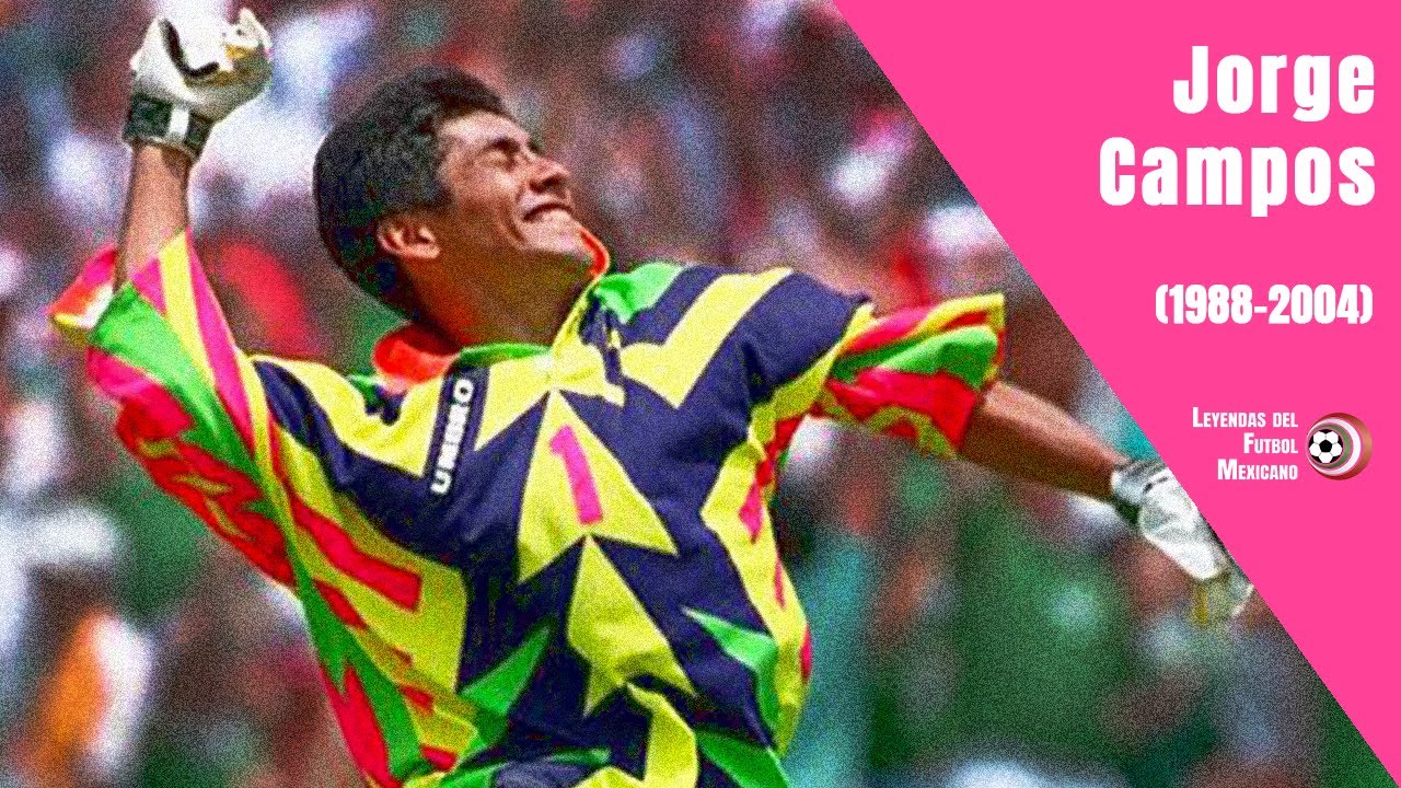 Inmortal JORGE CAMPOS, ¿el mejor portero de México? (1988-2004)