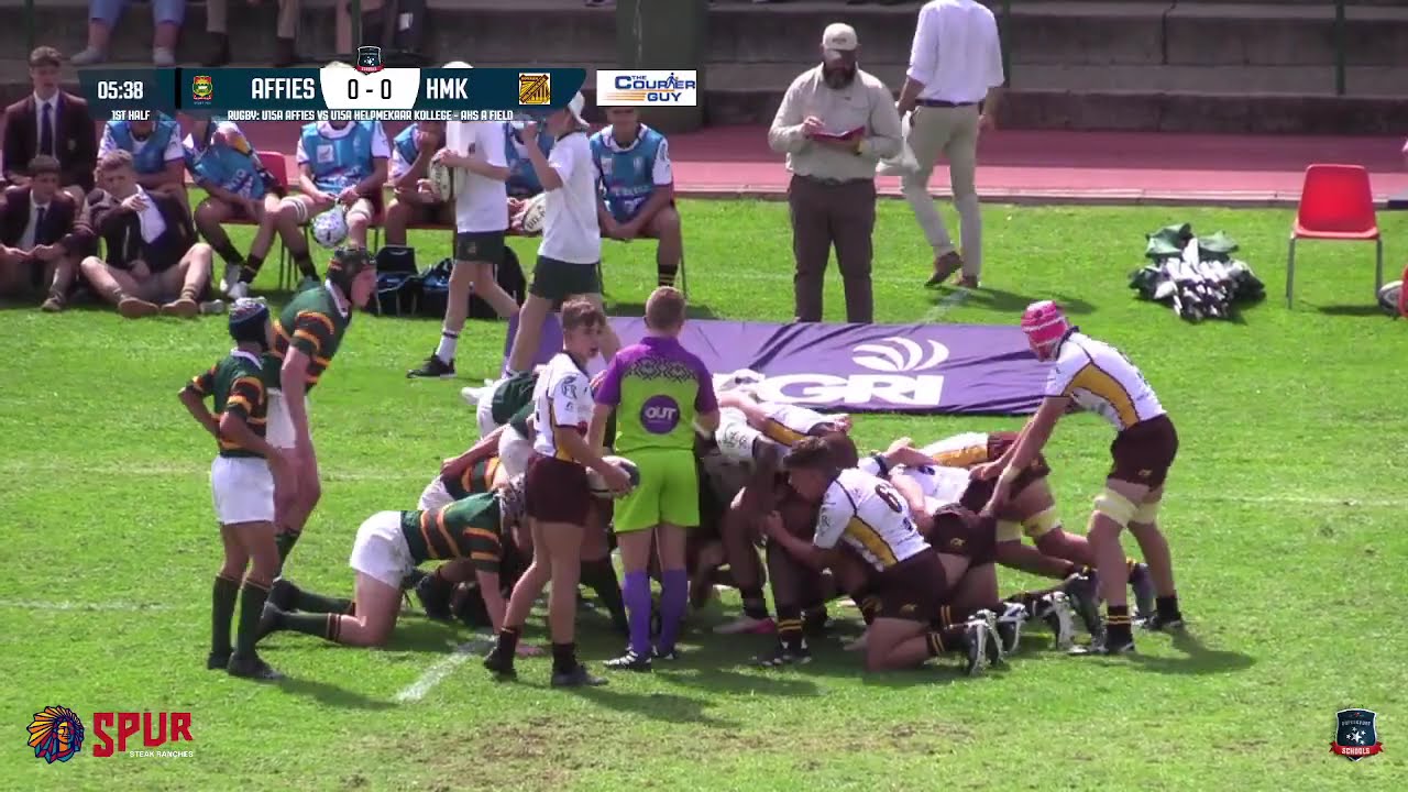 Game 2- RUGBY U15A AFFIES VS U15A HELPMEKAAR KOLLEGE   AHS A FIELD 15 Maart 2025