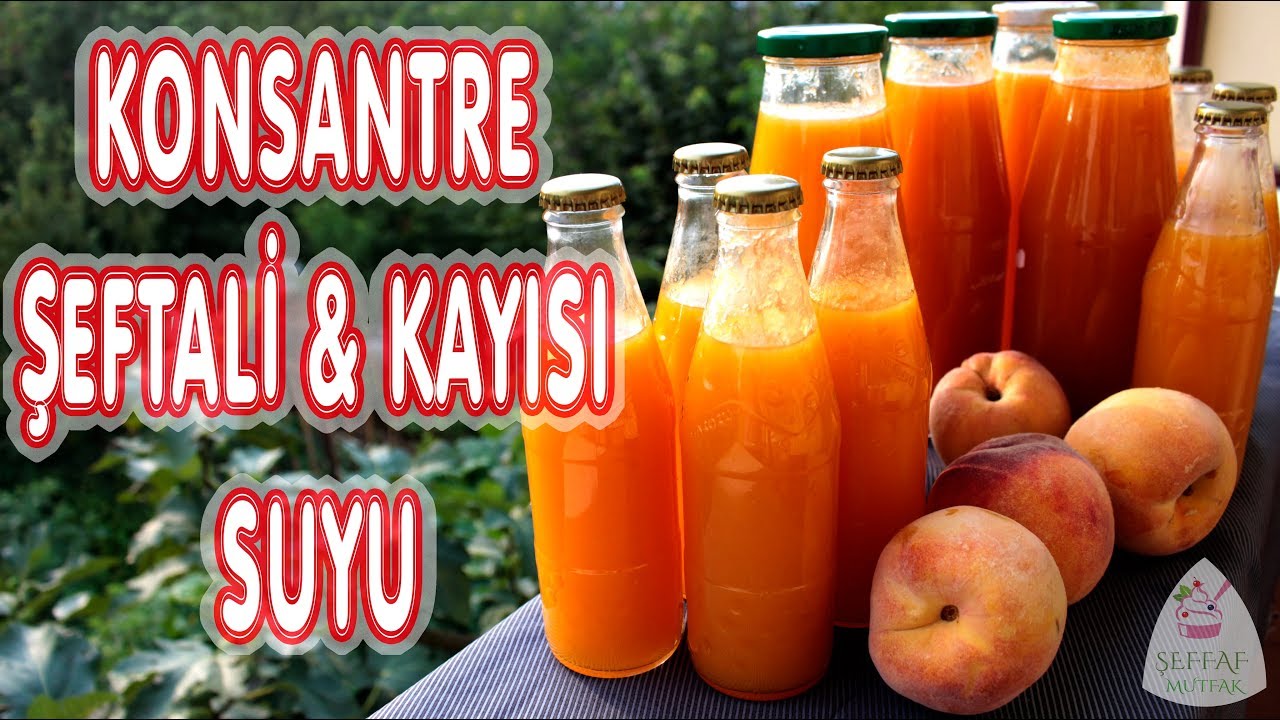 KONSANTRE ŞEFTALİ & KAYISI SUYU NASIL YAPILIR🍑HEM ZAMANDAN 👌🏻HEM YERDEN TASARRUF EDİN💁🏼🍃