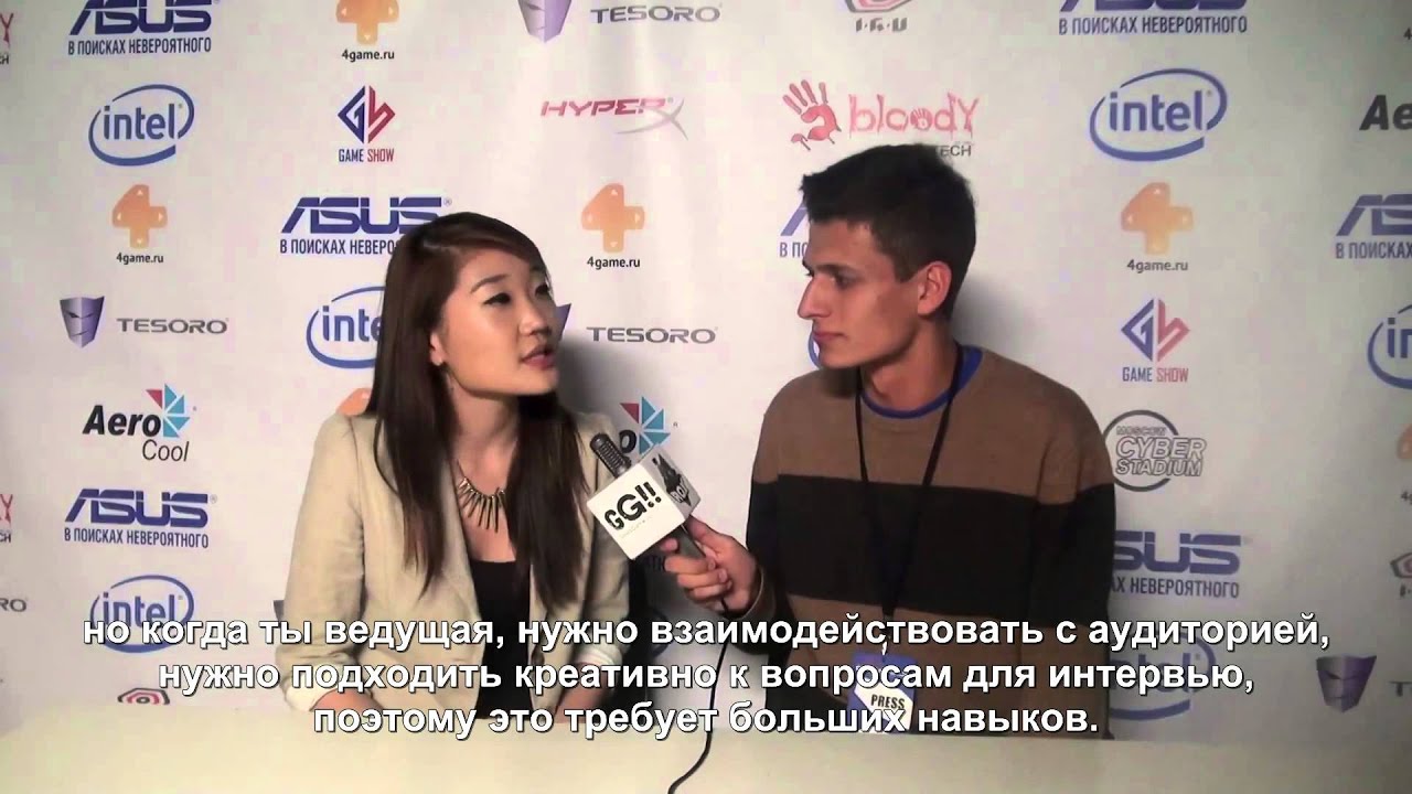 Интервью с Smix - ведущей DreamHack Moscow 2014