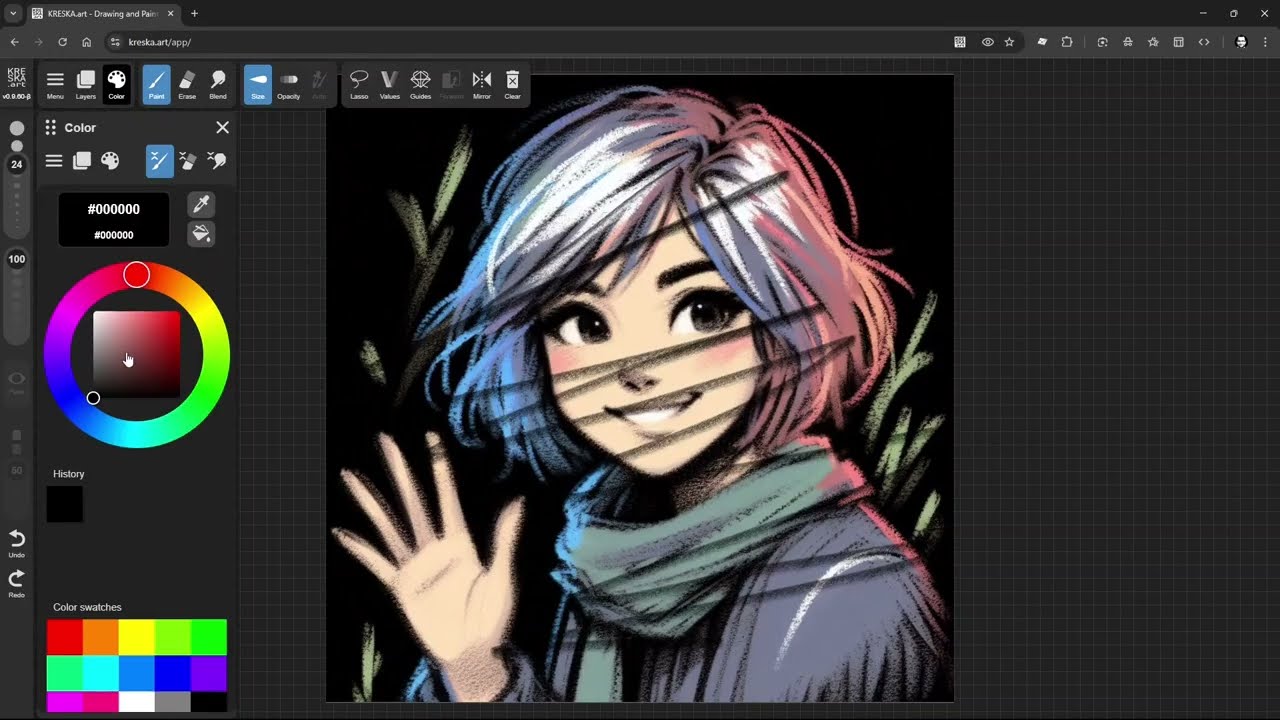 Best Browser Drawing App? KRESKA.art Basics Guide