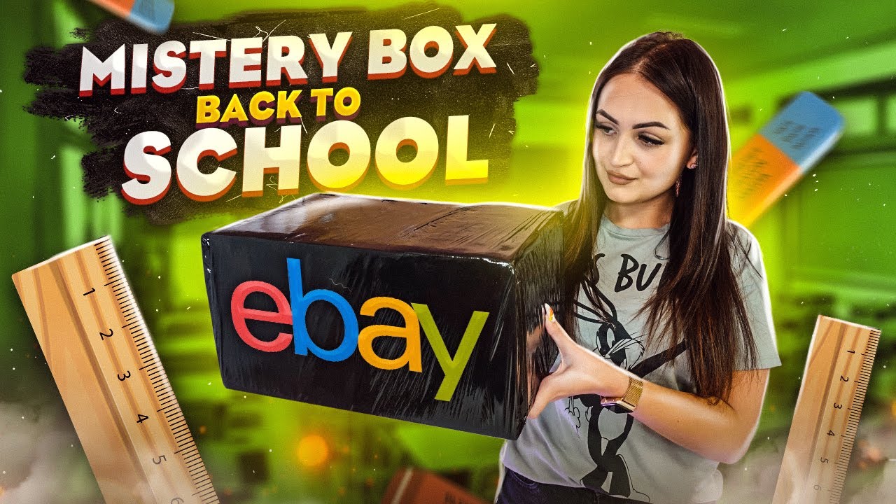 Купила MISTERY BOX BACK TO SCHOOL на EBAY / ЧТО ВНУТРИ? / Потерянные посылки или чемодан с аукциона?