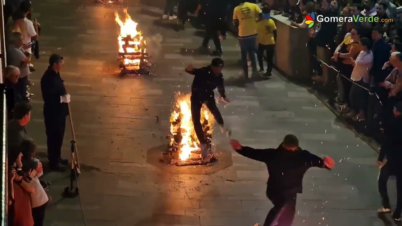 Hogueras de San Marcos en Agulo - 2023