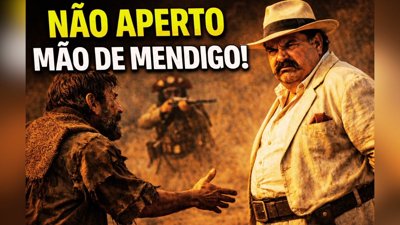 O Coronel não apertou a mão do mendigo…   não sabia quem ele era...