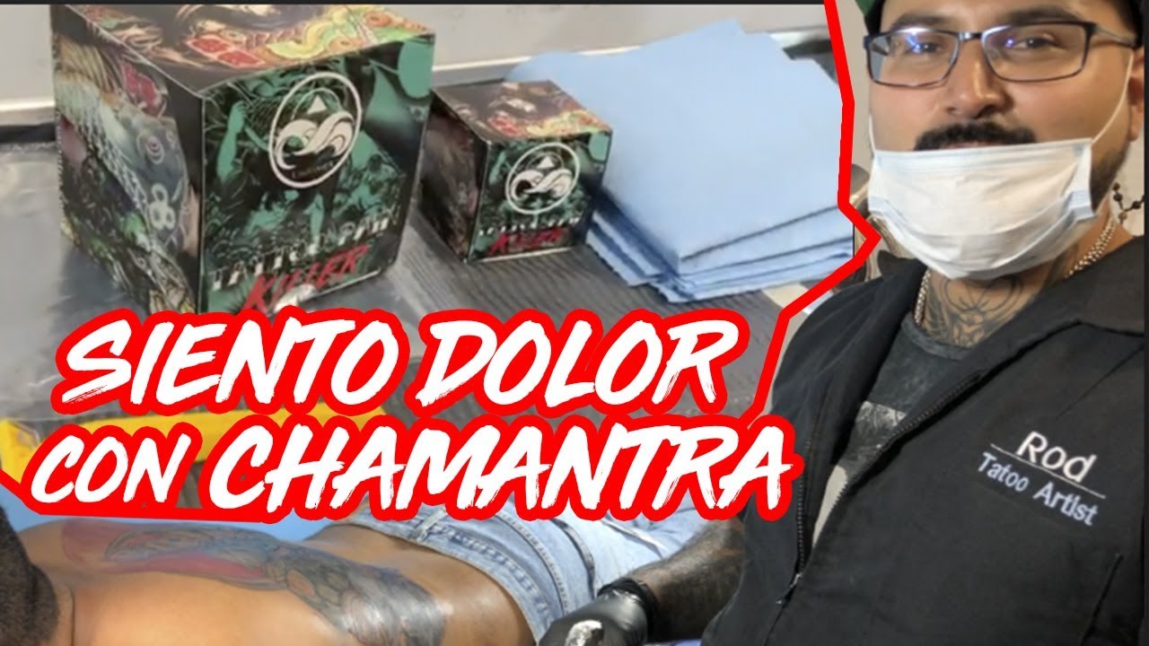 COMO SE USA CHAMANTRA para MINIMIZAR EL DOLOR del TATUAJE - CHAMUCA TATTOO