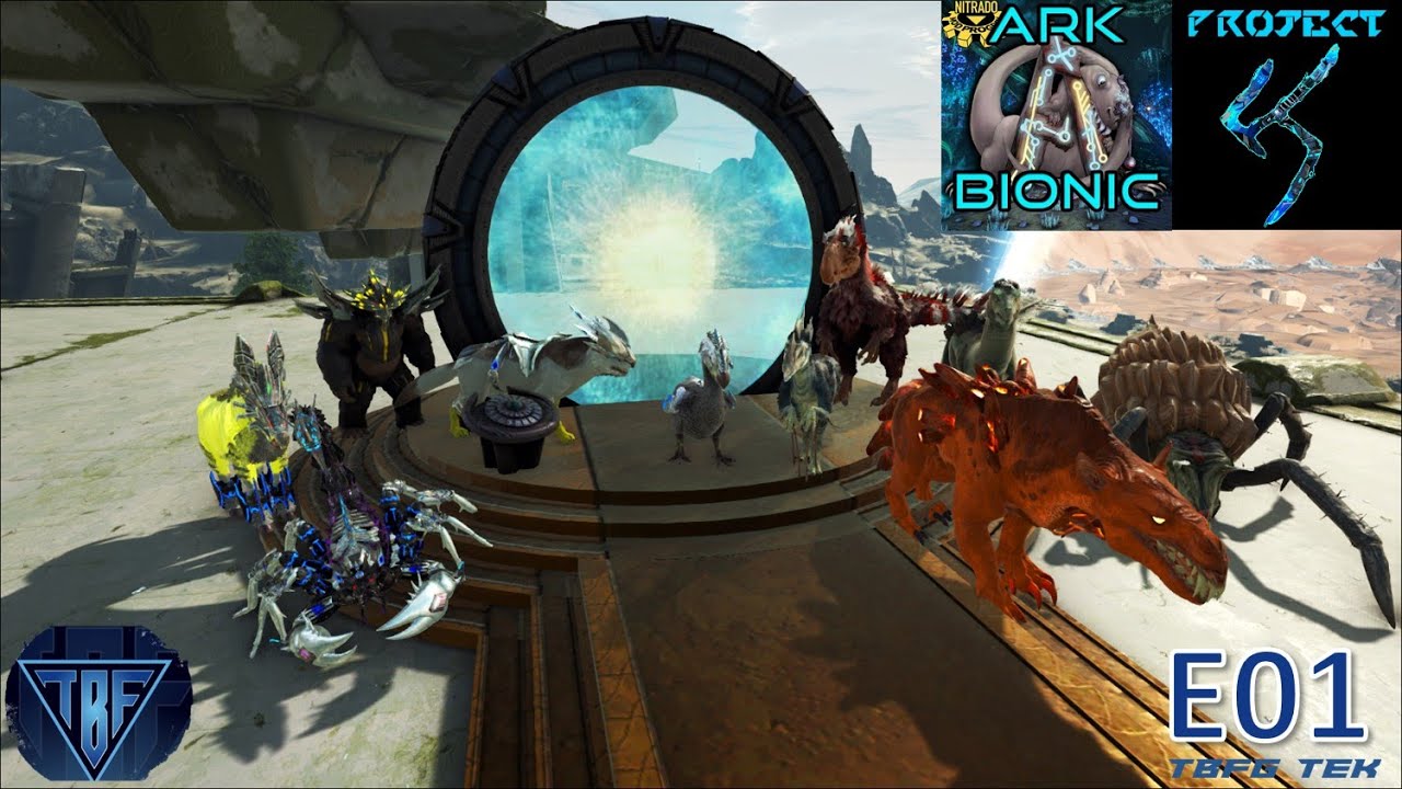 New Tek adventure Project K and Ark Bionic! E01 Tek Playthrough - New Ark Survival Evolved Season