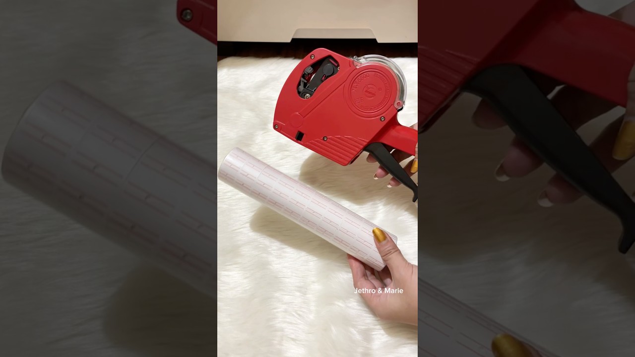 How To Refill Sticker of Price Tag Labeller Price Tag Labeller Sticker
