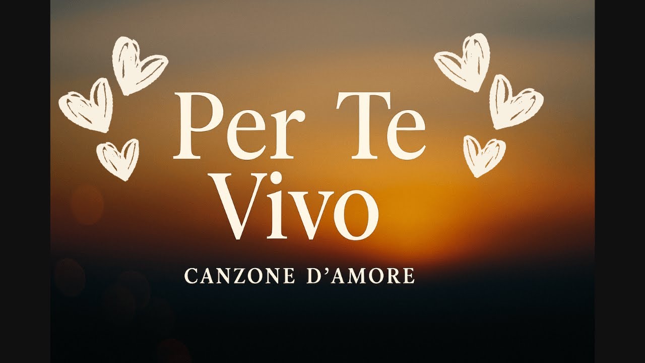 Puoi vivere nel cuore di qualcuno? ❤️ | Per Te Vivo – La Canzone che Tocca il Cuore ❤️