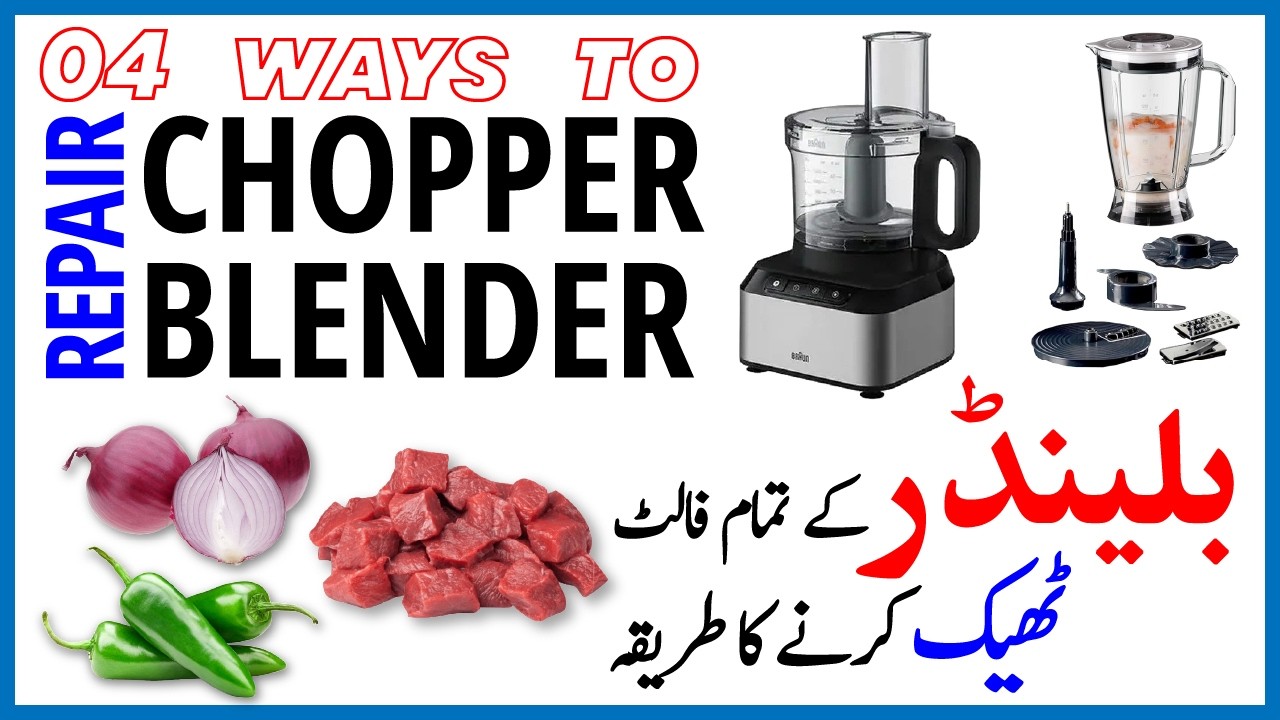 Braun Chopper Blender repair | Braun Blender repair | Food Processor