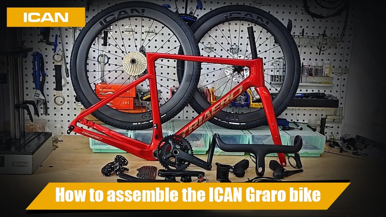 How to assemble the ICAN Graro bike #graro