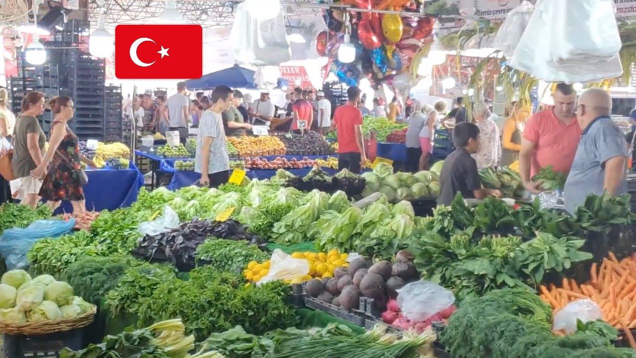 Friday market of Antalya - Güzeloba Cuma pazarı🇹🇷