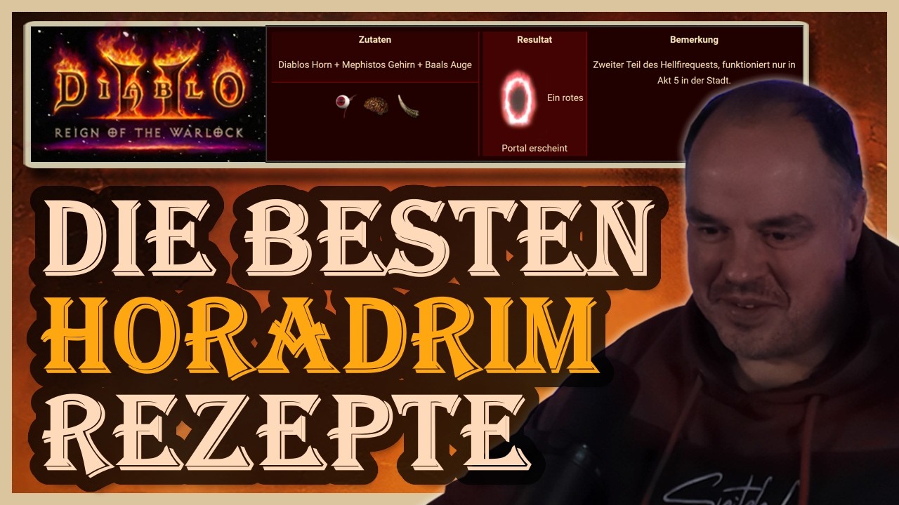 Diablo 2 | WICHTIGE REZEPTE für den Horadrim Würfel in D2R