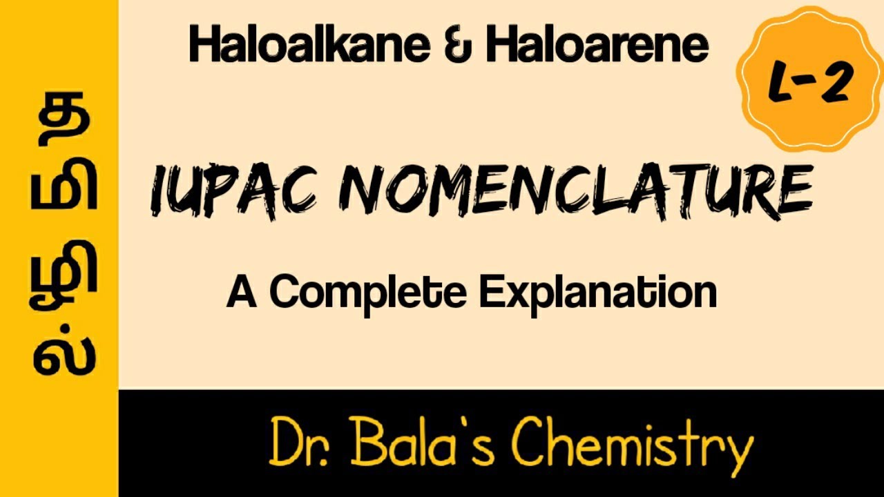 IUPAC NOMENCLATURE in Haloalkane and Haloarene class 12 || NEET|| JEE