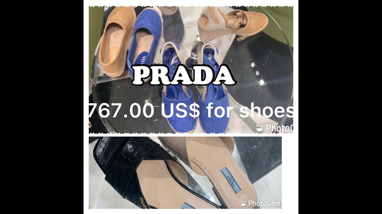 WINDOW SHOPPING at PRADA, TIFFANY & CO. | Prada shoes 767.00US$  #expatlife | Doha, Qatar