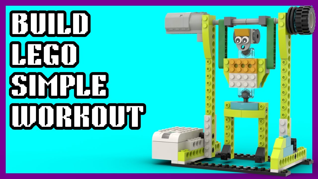 🤖 LEGO® WeDo 2.0  Your Next Project Build a Simple Workout Bot! 💪🏋️‍♂️