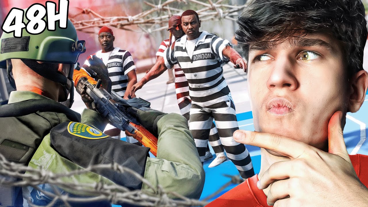 Czy UCIEKNĘ z NAJCIĘŻSZEGO WIĘŹIENIA w GTA V w 48h?😲